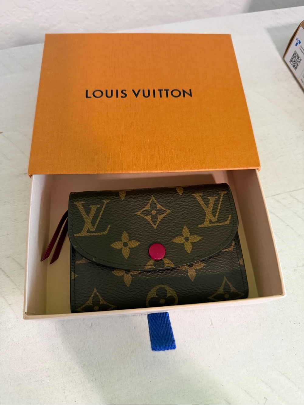 Louis Vuitton rosalie coin purse wallet
